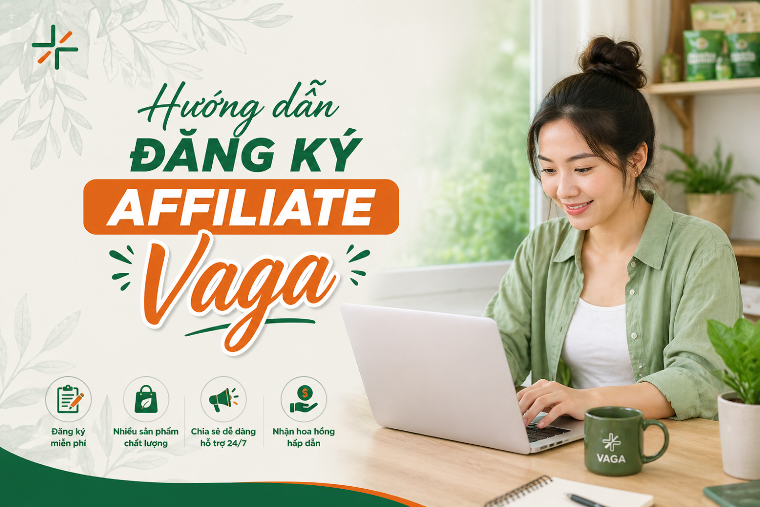 HƯỚNG DẪN TẠO TÀI KHOẢN AFFILIATE (TIẾP THỊ LIÊN KẾT) CÙNG VAGA
